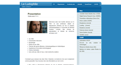 Desktop Screenshot of le-ludophile.com